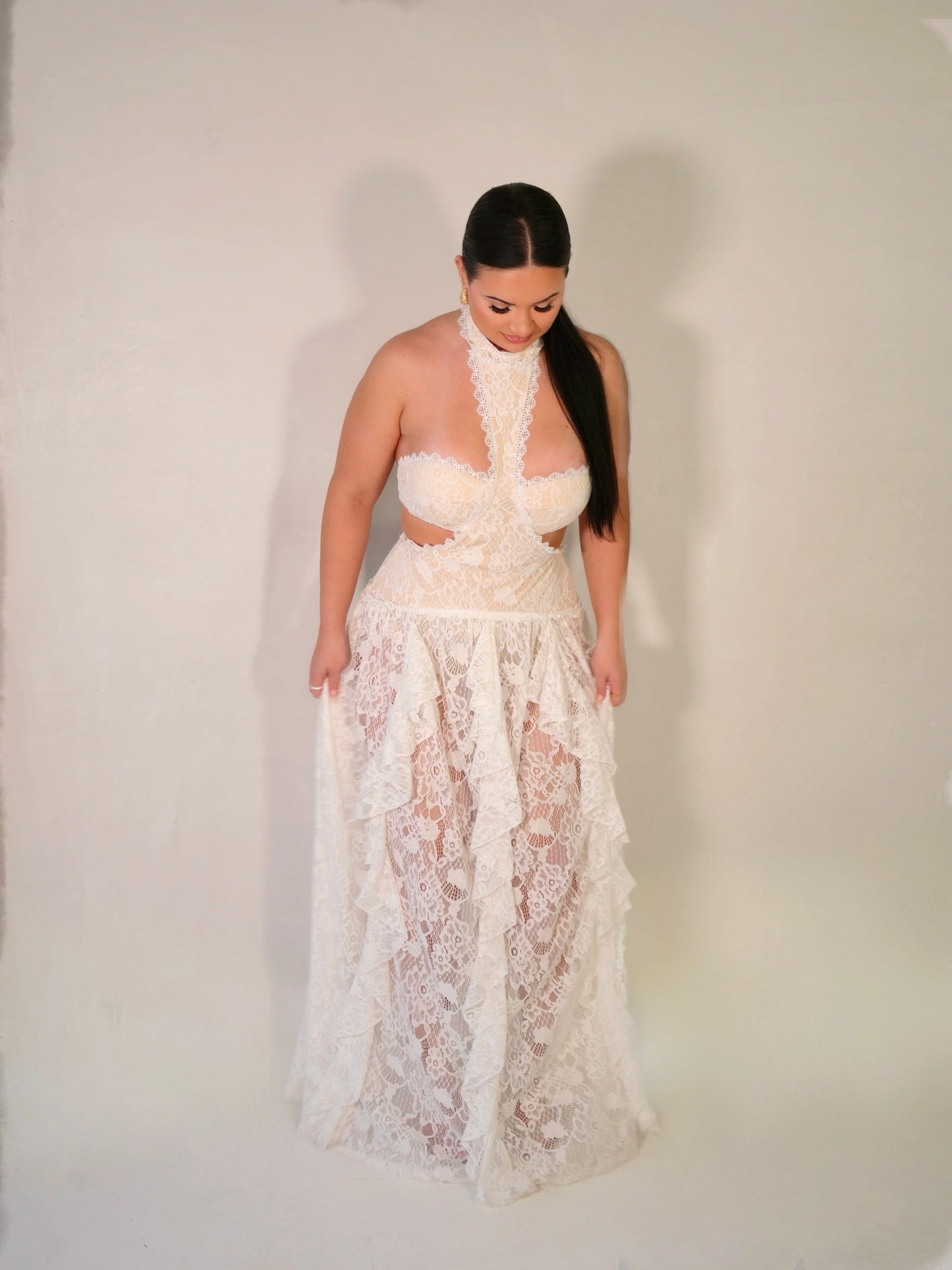 camille lace maxi