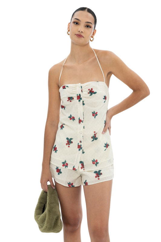 floral two-piece set