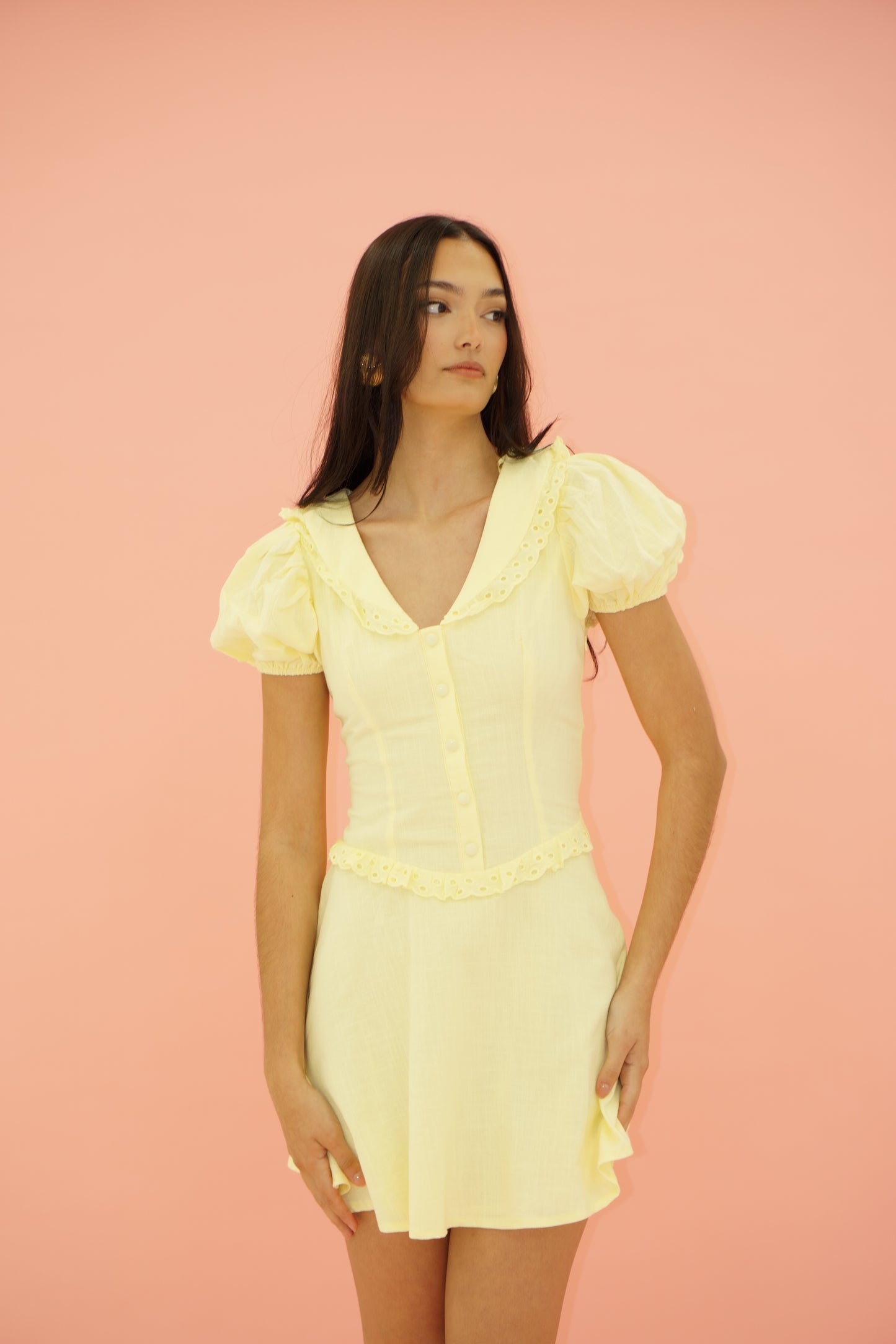 Daisy Eyelet Mini